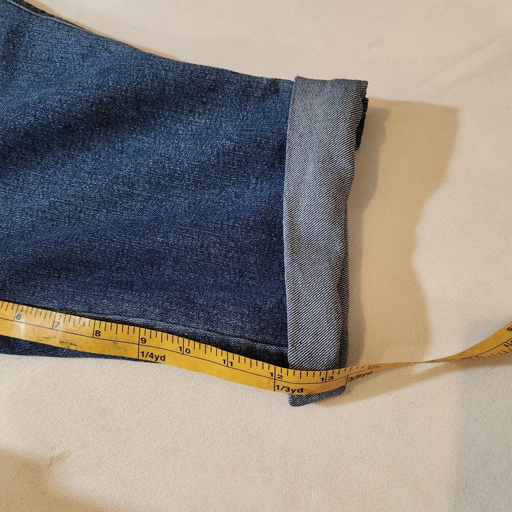 Dark Blue Denim Jeans‎